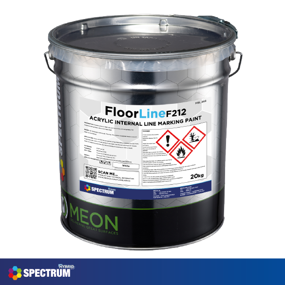 Introducing our new Spectrum HYBRID FloorLine F212 high satin internal paint