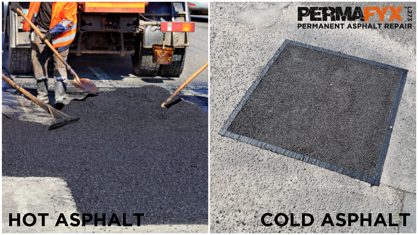 What Are The Advantages of Using a Permanent Pothole Repair Against Hot/Warm Mix Asphalts?