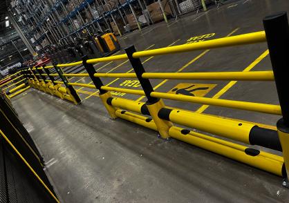 Traffic Barriers | Polymer Barriers | Warehouse Safety Solutions ...