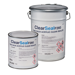 ClearSeal F260 Two Pack Acrylic Clear Sealer Kit