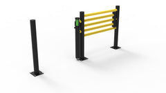 d-Flexx Slide Gate (for Pedestrian Barrier 3 Rail) - Length 1000mm [Oscar]