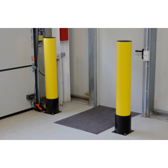 d-Flexx Traffic Bollard - Height 1200mm with Moveable Cuff [Bravo]