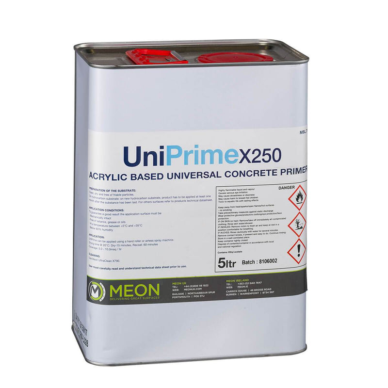 UniPrime X250 Acrylic Concrete Primer 5L