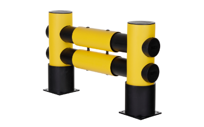 d-flexx Rack-End Barrier Dual - Length 1100mm [Golf]