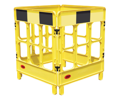 Workgate 4 Gated System - Yellow