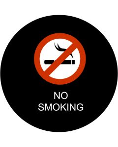 "NO SMOKING" Warning Symbol | Gobo Projector Safety Sign