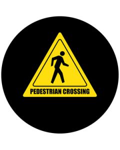 "PEDESTRIAN CROSSING" Symbol | Gobo Projector Safety Sign