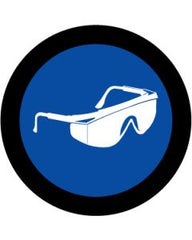 Safety Glasses Symbol | Gobo Projector Safety Sign