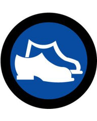 Safety Shoes Symbol | Gobo Projector Safety Sign