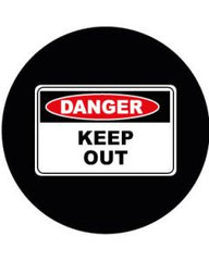 Danger Keep Out Sign | Gobo Projector Safety Sign