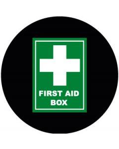First Aid Box Sign | Gobo Projector Safety Sign