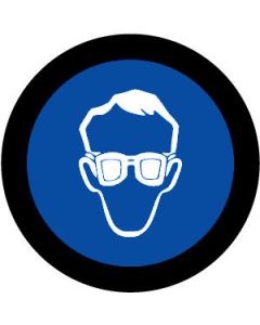 Eye Protection Symbol | Gobo Projector Safety Sign