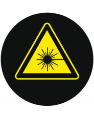 Laser Hazard Symbol | Gobo Projector Safety Sign