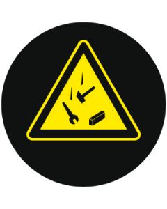 Falling Objects Hazard Symbol | Gobo Projector Safety Sign