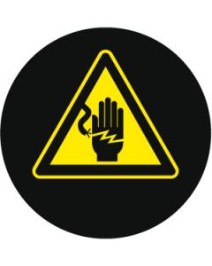 Electrical Hazard Symbol | Gobo Projector Safety Sign