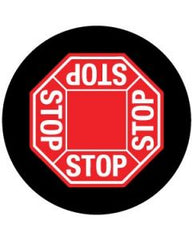Stop Sign 4-Way | Gobo Projector Safety Sign