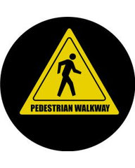 Pedestrian Walkway Sign | Gobo Projector Safety Sign
